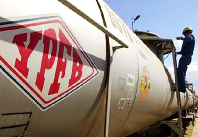 Yacimientos Petrolíferos Fiscales Bolivianos (YPFB). Foto: ABI