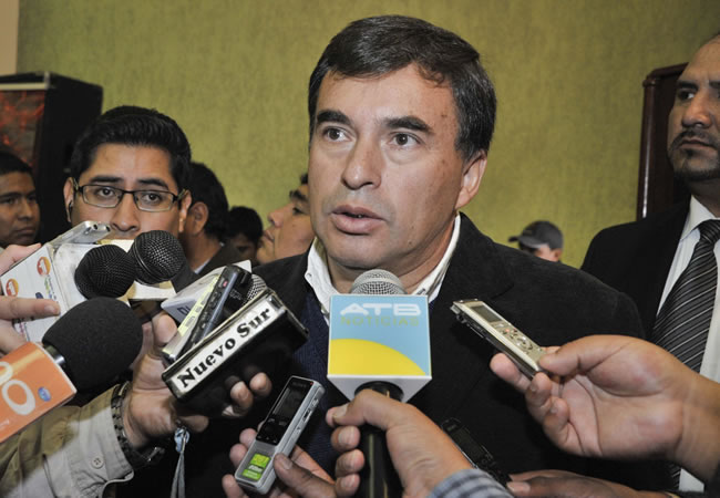 El ministro de la Presidencia, Juan Ramón Quintana. Foto: ABI