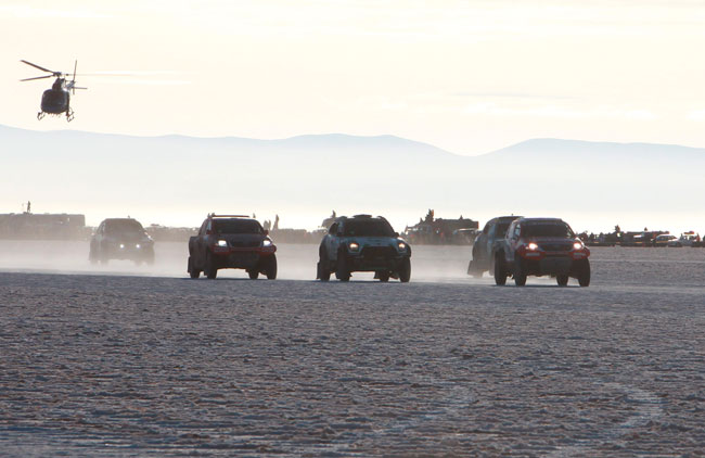 Se prevé que el Rally Dakar pase nuevamente por el Salar de Uyuni. Foto: EFE