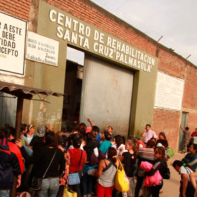Frontis del Centro de Rehabilitación Santa Cruz "Palmasola". Foto: EFE