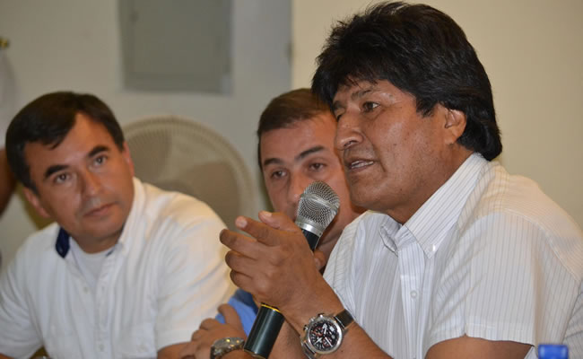 Evo Morales compartió experiencias en gestión de Gobierno con autoridades electas. Foto: ABI