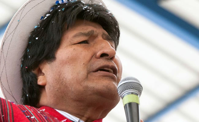 Evo Morales confía en la Haya para solucionar la demanda marítima. Foto: ABI