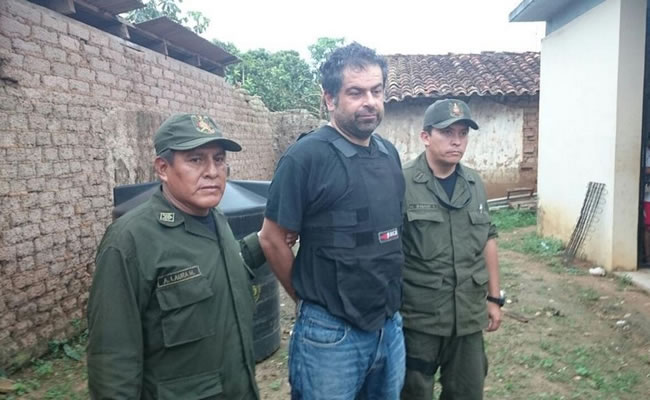 Gobierno entrega a Martín Belaunde a autoridades peruanas. Foto: ABI