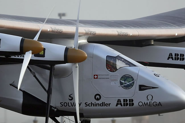 El avión Solar Impulse 2. Foto: EFE