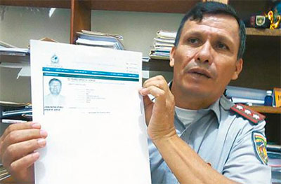 El ex coronel de ejército boliviano, Germán Cardona. Foto: ABI