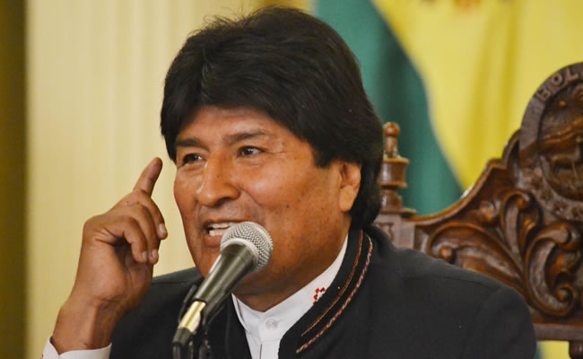 Morales plantea a países latinoamericanos una "ciudadanía universal". Foto: ABI