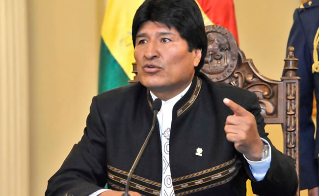 Morales amenaza con expulsar a ONG que perjudiquen recursos naturales. Foto: ABI