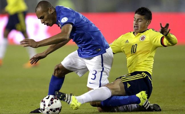 Colombia irá contra Argentina y Brasil ante Paraguay. Foto: EFE