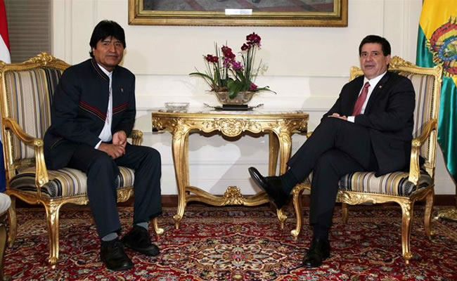 Bolivia y paraguay firmarán acuerdos energéticos bilaterales. Foto: EFE