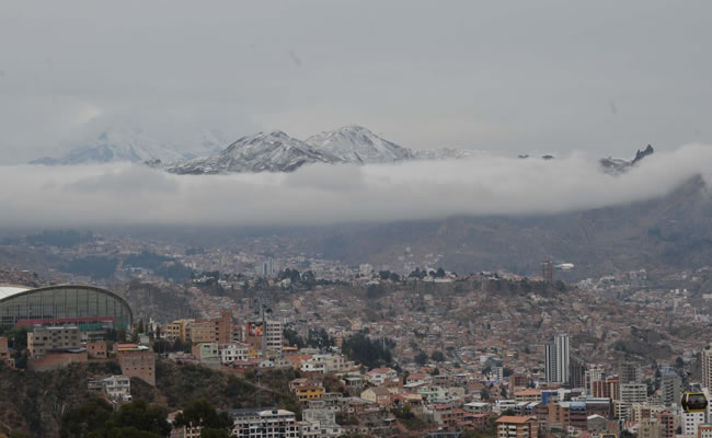 Los Andes se visten de blanco a la espera de Francisco. Foto: ABI