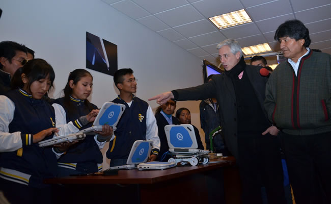 Morales invita a dirigentes de Comcipo abrir el diálogo en Uyuni. Foto: ABI
