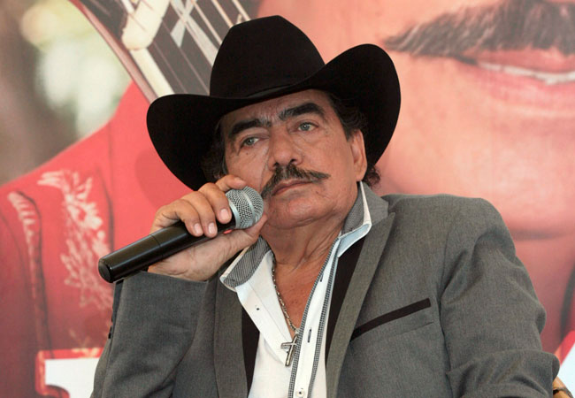 Imagen del año 2013 del cantautor mexicano Joan Sebastián. Foto: EFE