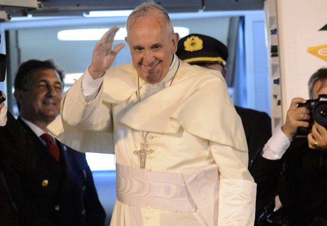 El papa Francisco culmina su visita a Latinoamérica. Foto: EFE