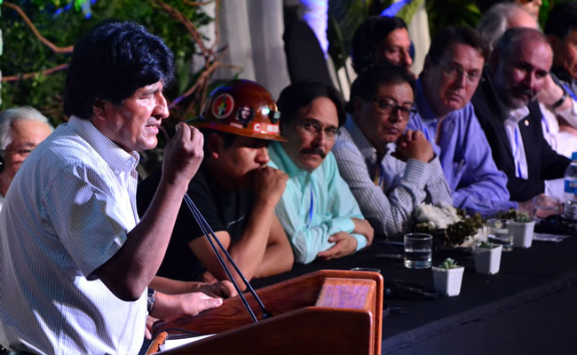 Evo Morales. Foto: EFE