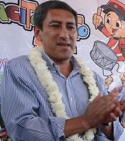 El ministro de Deportes, Tito Montaño Rivera. Foto: ABI