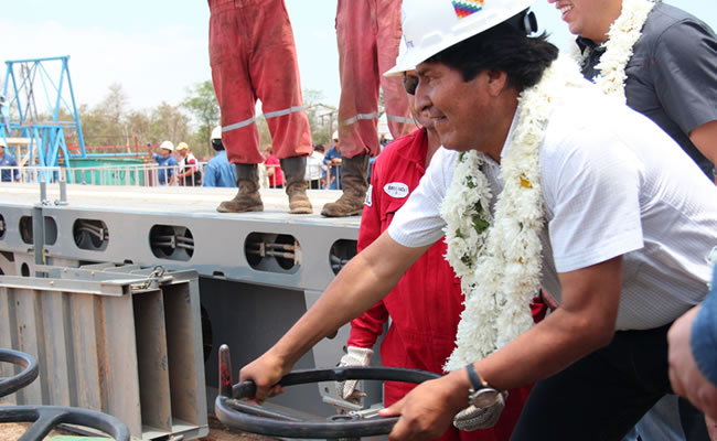 Evo Morales busca atraer inversiones en EE.UU. Foto: ABI