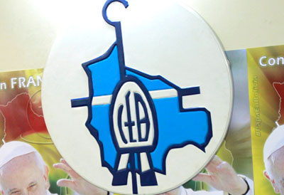 Logo de la Conferencia Episcopal de Bolivia. Foto: ABI
