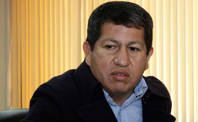 Luis Alberto Sánchez, ministro de Hidrocarburos y Energía. Foto: ABI