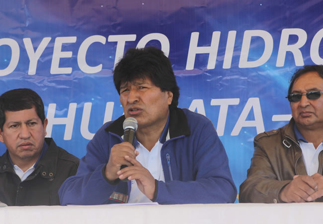Presidente de Bolivia, Evo Morales. Foto: EFE
