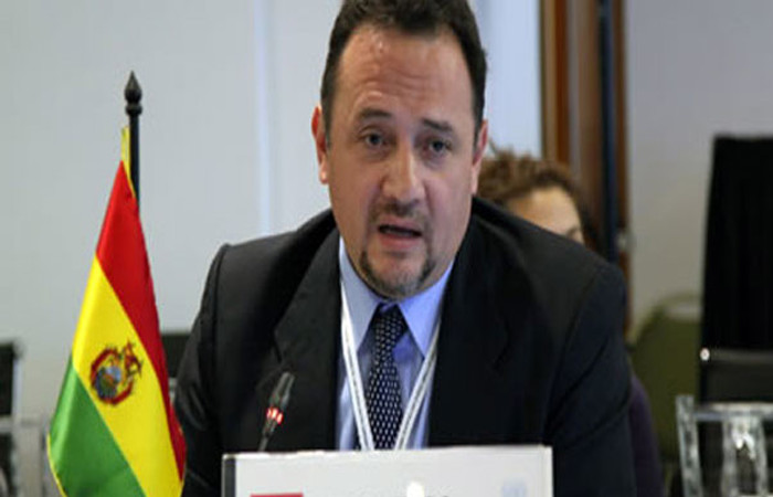 René Orellana, ministro de Planificación del Desarrollo. Foto: ABI