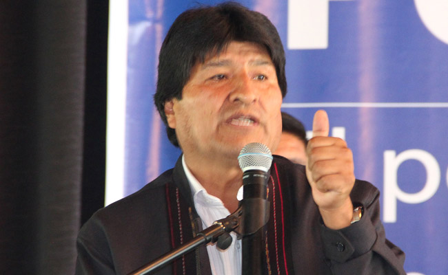 El Presidente del Estado Plurinacional de Bolivia, Evo Morales Ayma. Foto: ABI