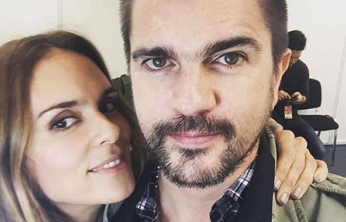 Juanes con su esposa Karen Martínez. Foto: Instagram