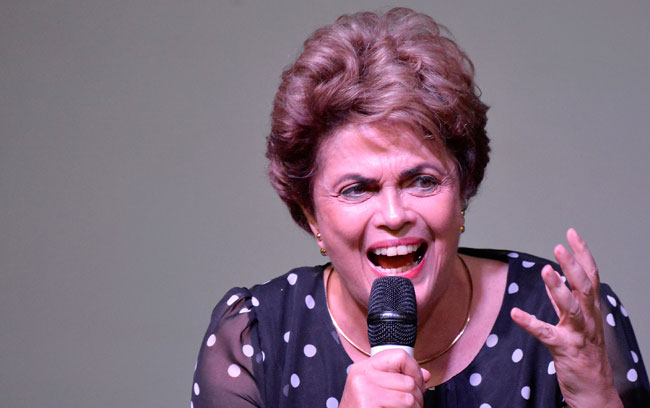 La presidenta suspendida de Brasil, Dilma Rousseff. Foto: EFE