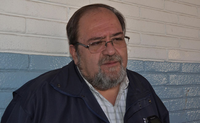 El ministro de educación, Roberto Aguilar. Foto: ABI