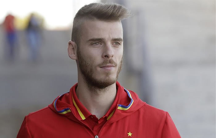 De Gea, arquero español que ataja en el Manchester United. Foto: EFE