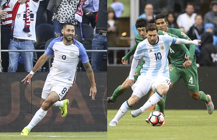 Estados Unidos y Argentina. Foto: EFE