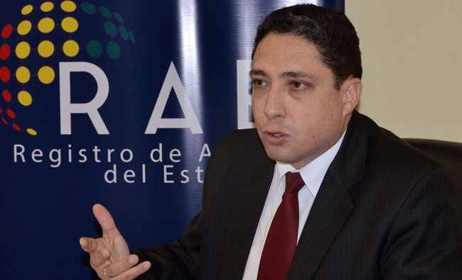 Héctor Arce, Procurador General del Estado. Foto: ABI