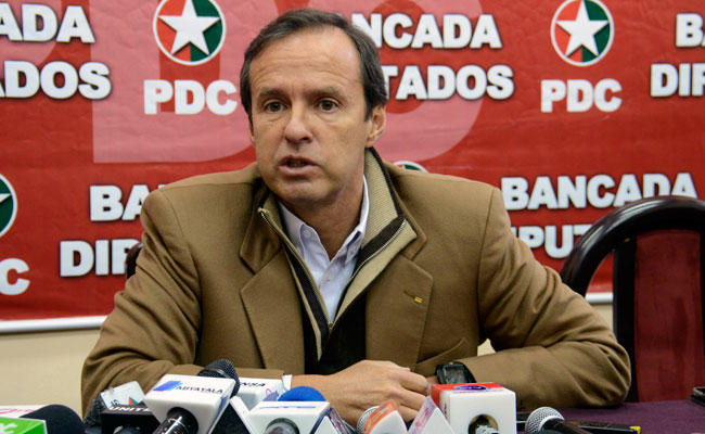 Jorge Quiroga, expresidente de Bolivia (2001-2002). Foto: ABI