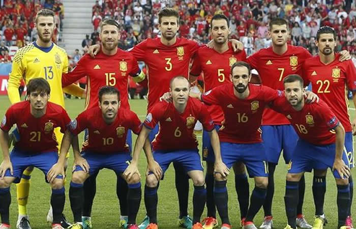 Selección de España: Foto: Archivo. Foto: EFE