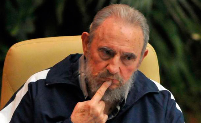 Fidel Castro cumple este sábado 13 de agosto. Foto: EFE