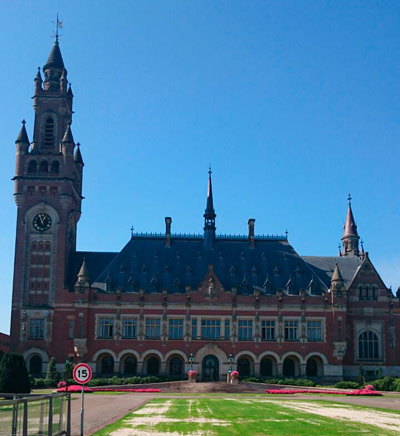Sede de la Corte Internacional de Justicia de La Haya. Foto: ABI