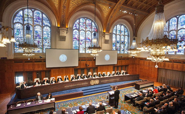 Corte Internacional de Justicia, en La Haya. Foto: EFE