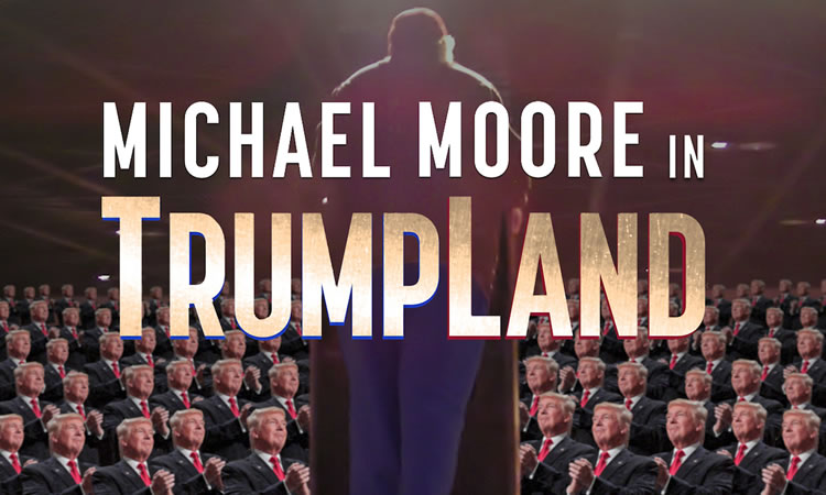 Michael Moore y su TrumpLand. Foto: Youtube