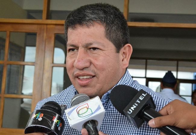 José Sanchez, ministro de Hidrocarburos de Bolivia. Foto: ABI