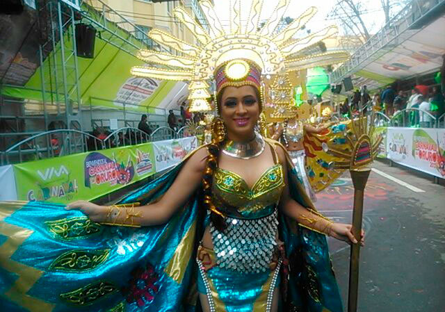 Entrada del Carnaval de Oruro. Foto: ABI