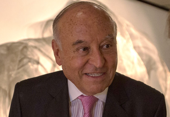 El presidente de la CAF (Banco de Desarrollo de América Latina), el boliviano Enrique García. Foto: EFE