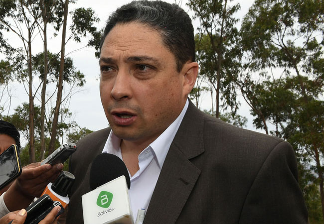 Héctor Arce Zaconeta, ministro de Justicia. Foto: ABI