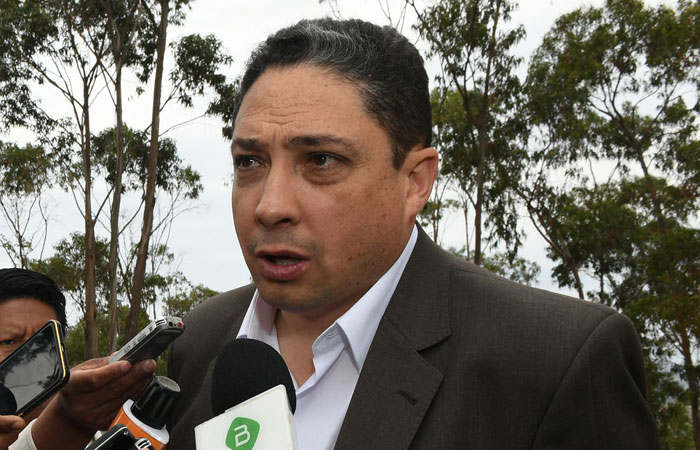 Héctor Arce Zaconeta, ministro de Justicia. Foto: ABI