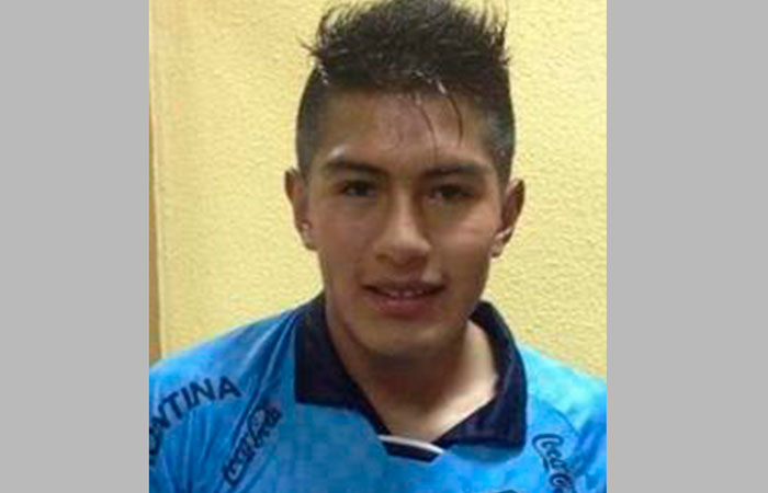 El jugador boliviano Erwin Saavedra. Foto: Facebook