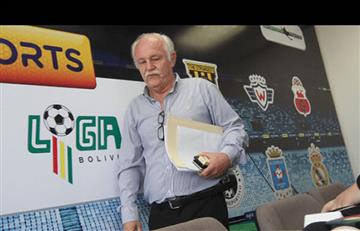 Peredo renunció a la Liga profesional y a la Federación boliviana