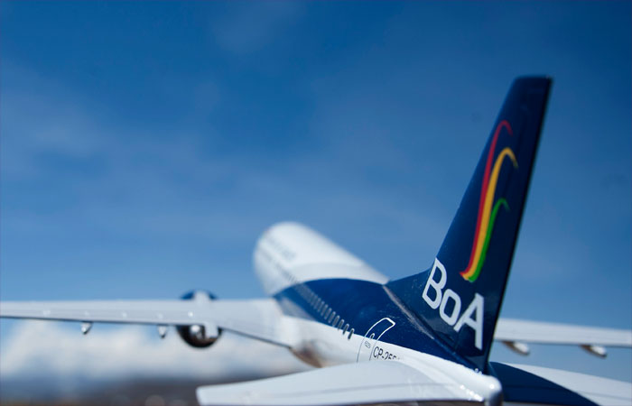Boliviana de Aviación busca nuevos destinos. Foto. Foto: ABI