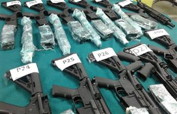 Policía boliviana desarticula red de tráfico de armas y detiene a 14 personas
