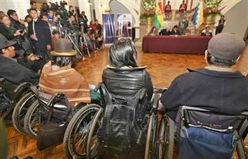 Evo Morales: Esta será la ayuda para personas con discapacidad