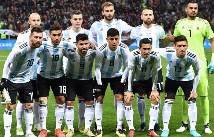 Selección de Argentina. Foto: AFP