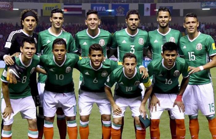 Selección de México. Foto: AFP