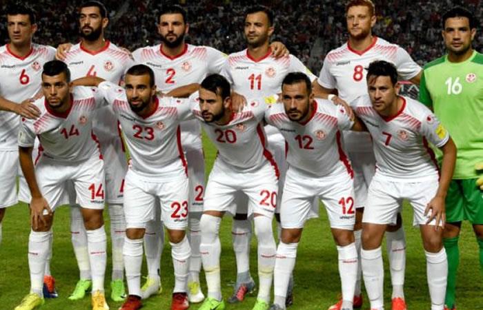 Selección de Túnez. Foto: AFP